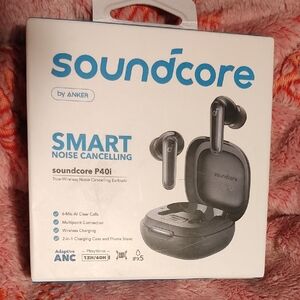 NIB - Anker Soundcore P40i Black Earbud Headphones